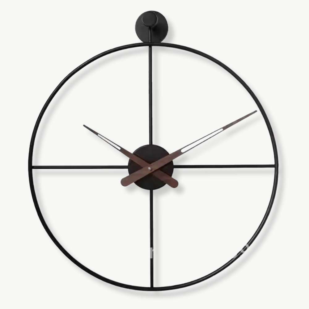 Risteävien ympyröiden design-seinäkello