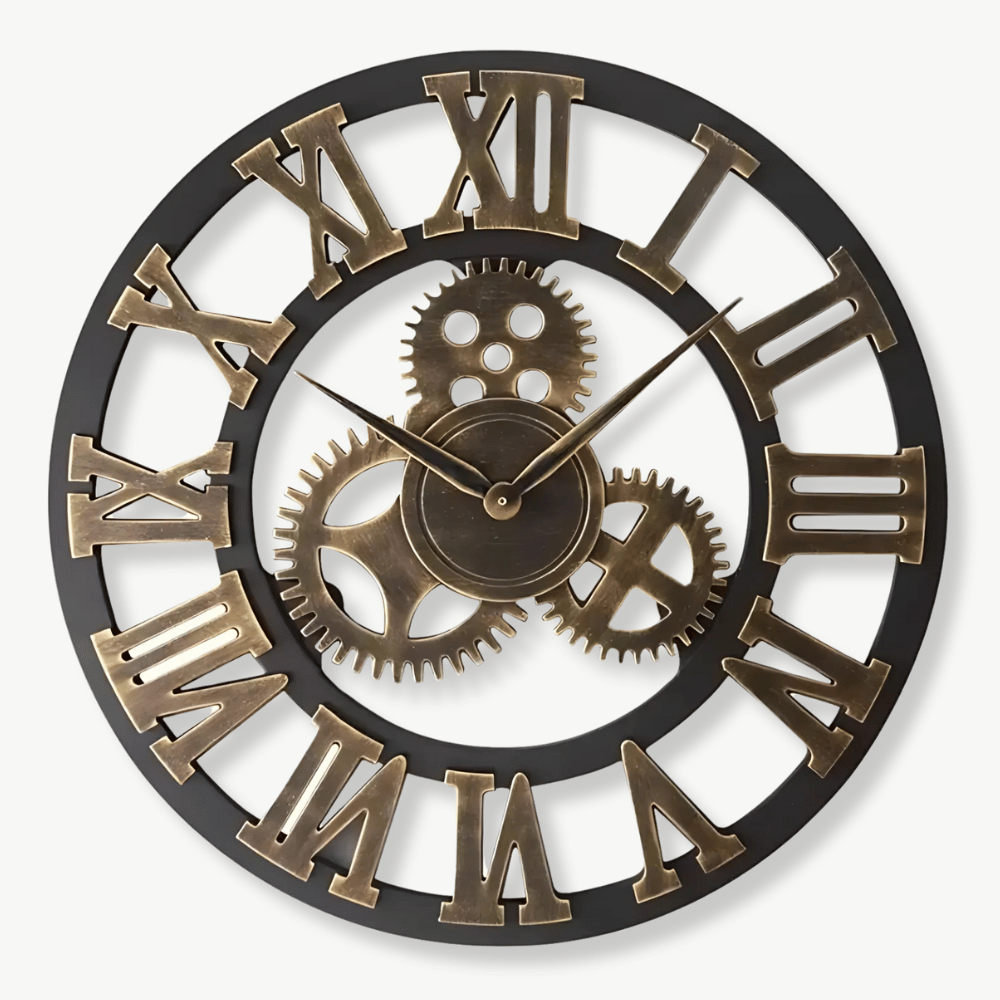 Steampunk-ratasseinäkello