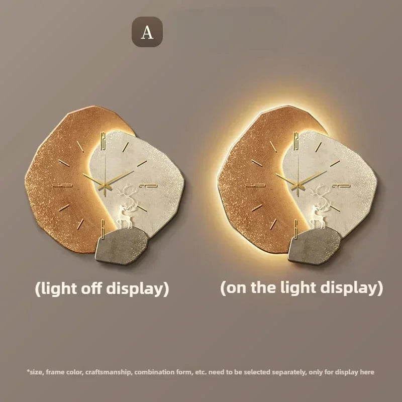 Moderni LED-valaistu design-seinäkello – kuva 11