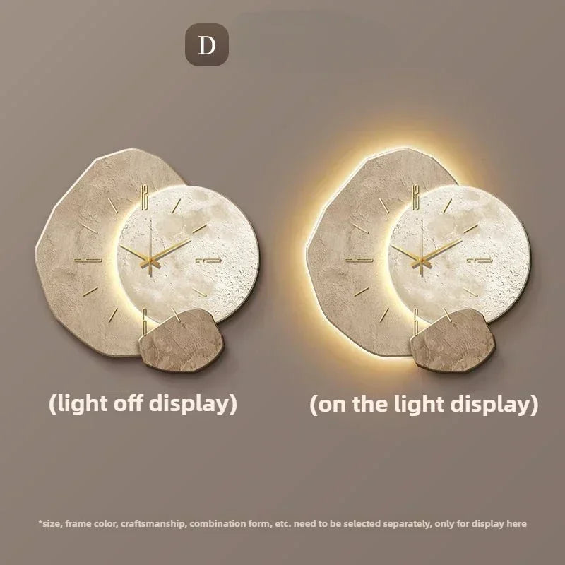 Moderni LED-valaistu design-seinäkello – kuva 7
