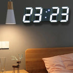 Digitaalinen LED-seinäkello – kuva 3