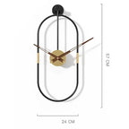 Soikea design-seinäkello – kuva 7