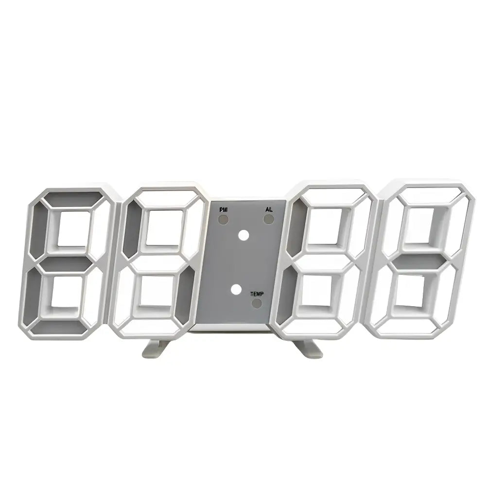 Digitaalinen LED-seinäkello – kuva 9