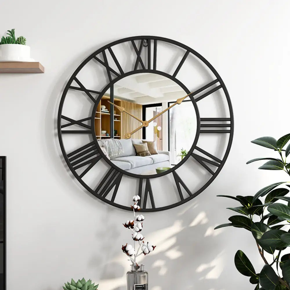 Roomalaisnumeroinen peiliseinäkello – kuva 7