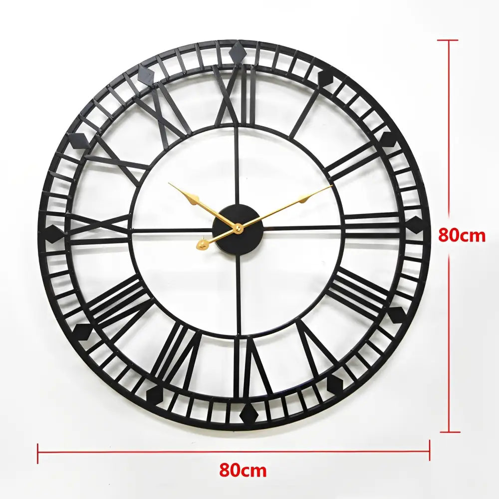 Suuri 80 cm seinäkello – kuva 7