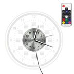 Taustavalaistu LED-seinäkello – kuva 8