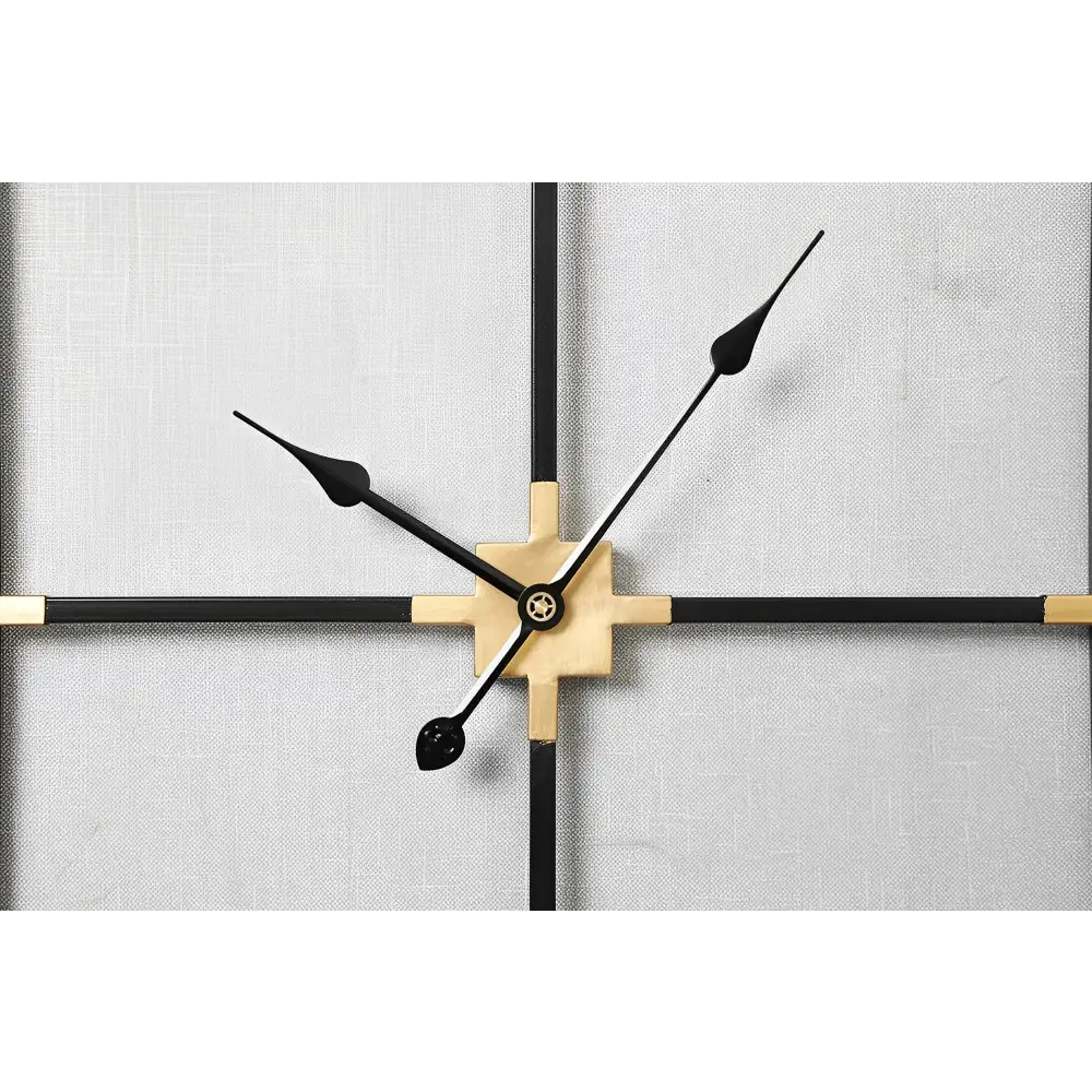 Neliönmuotoinen minimalistinen design-seinäkello – kuva 8