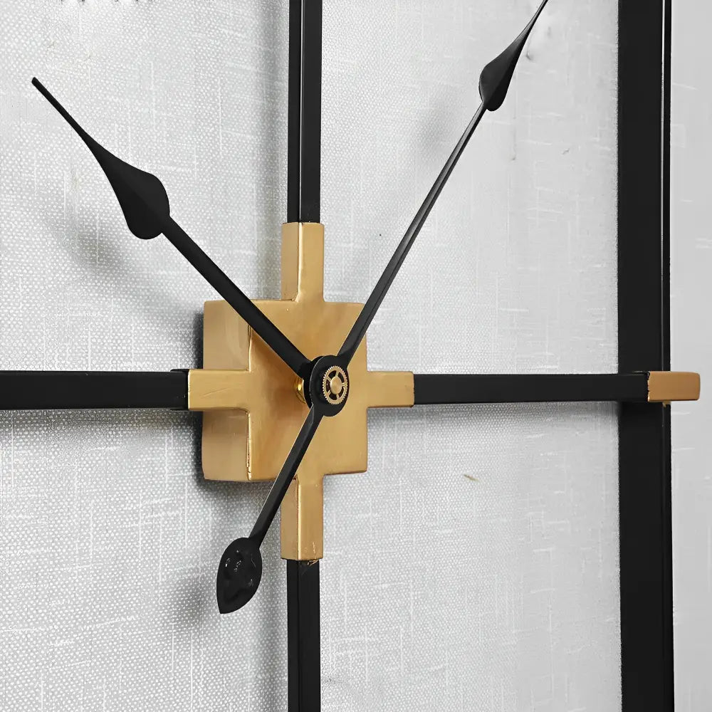 Neliönmuotoinen minimalistinen design-seinäkello – kuva 3