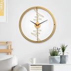 Abstrakti pyöreä design-seinäkello – kuva 6