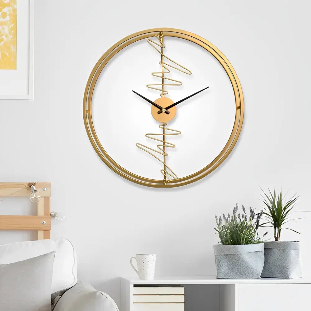 Abstrakti pyöreä design-seinäkello – kuva 6