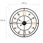 Metallinen design-seinäkello – kuva 4