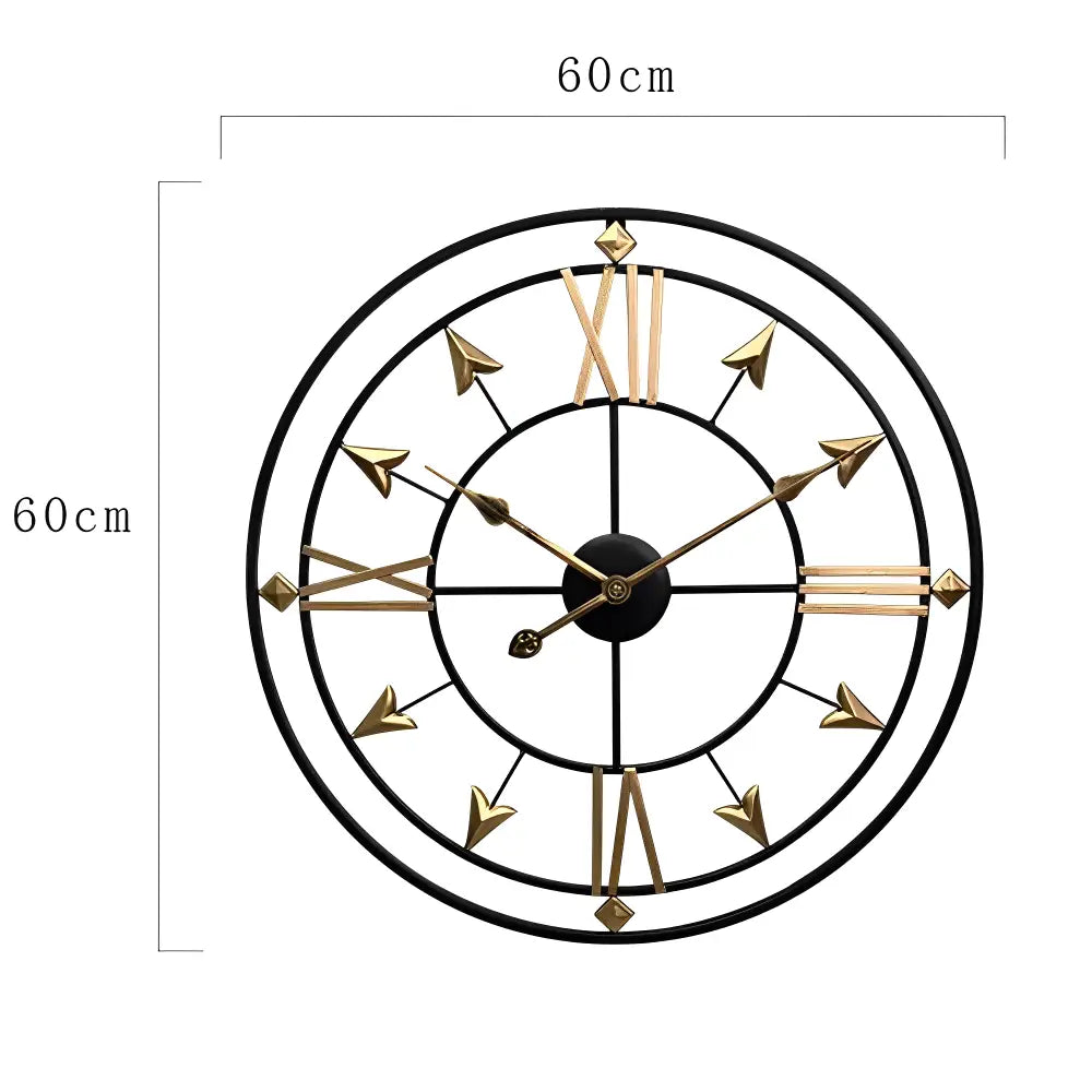 Metallinen design-seinäkello – kuva 4