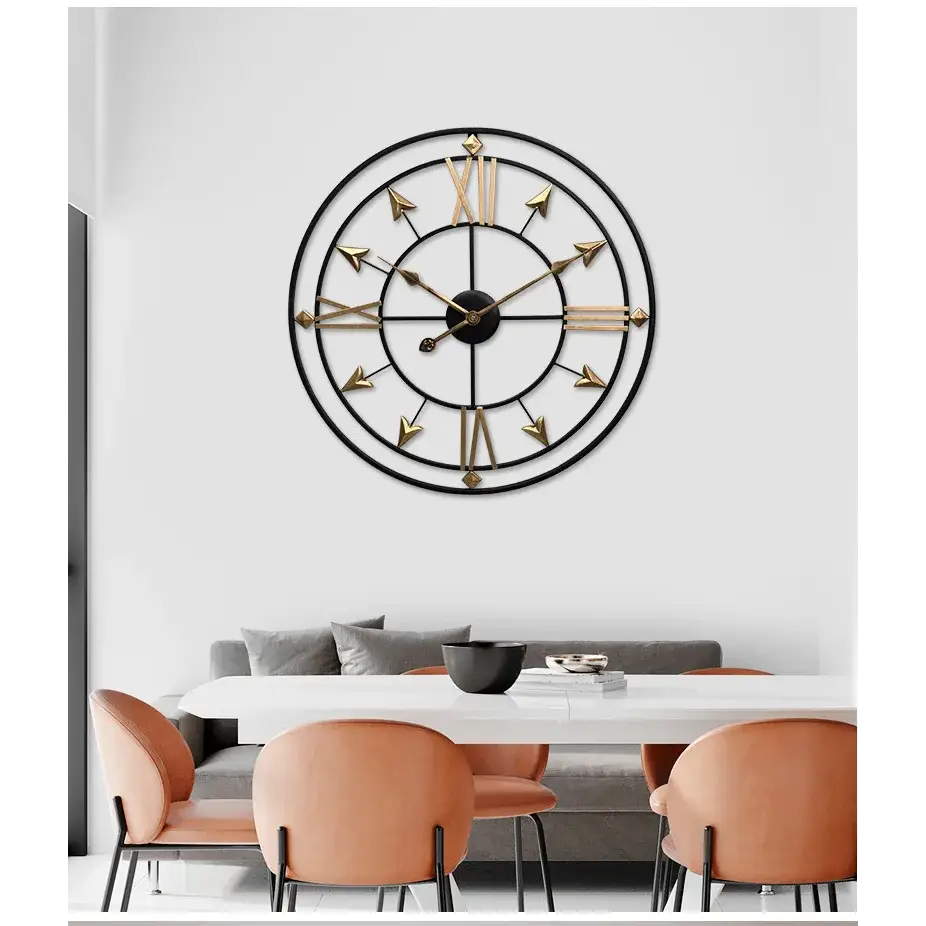 Metallinen design-seinäkello – kuva 3
