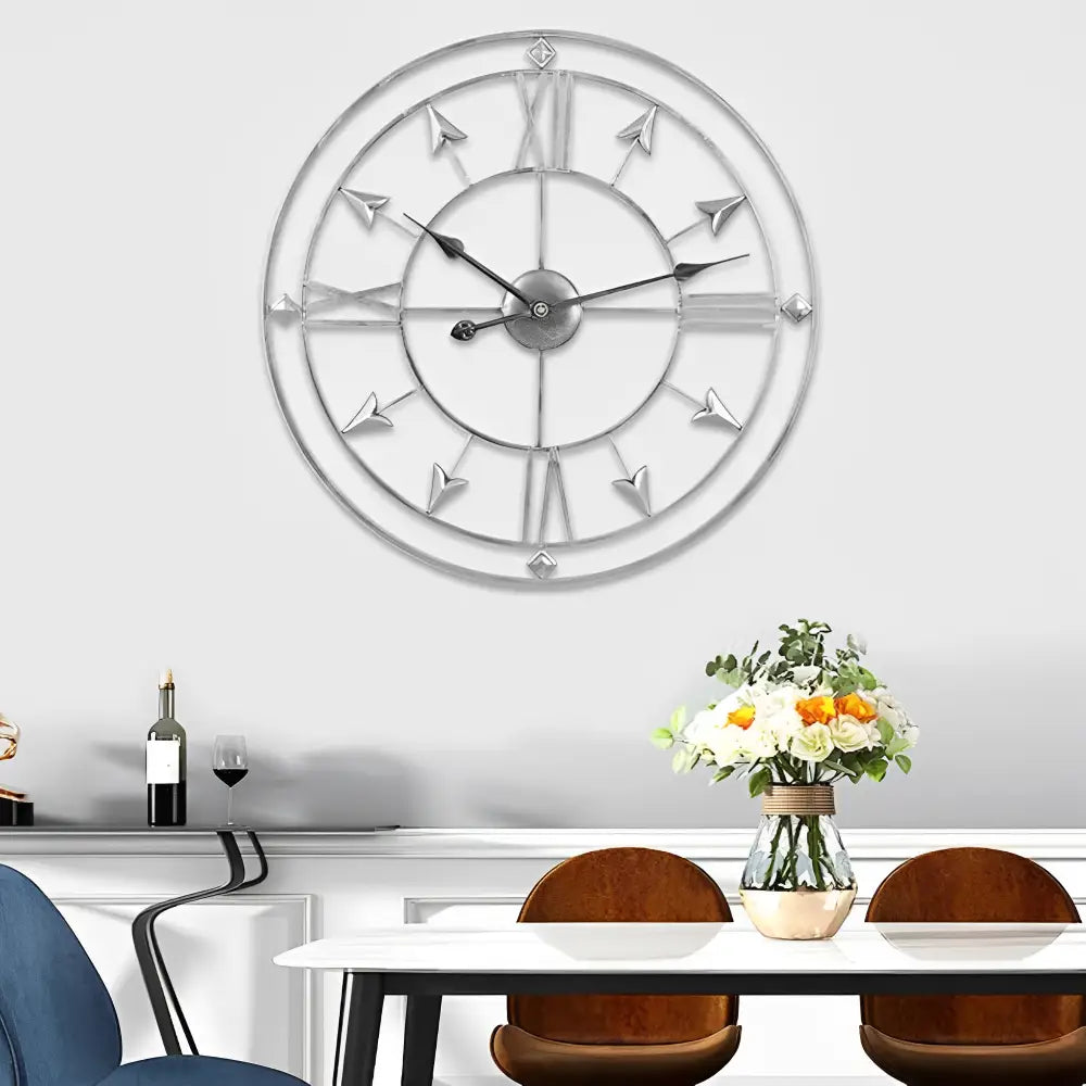 Metallinen design-seinäkello – kuva 6