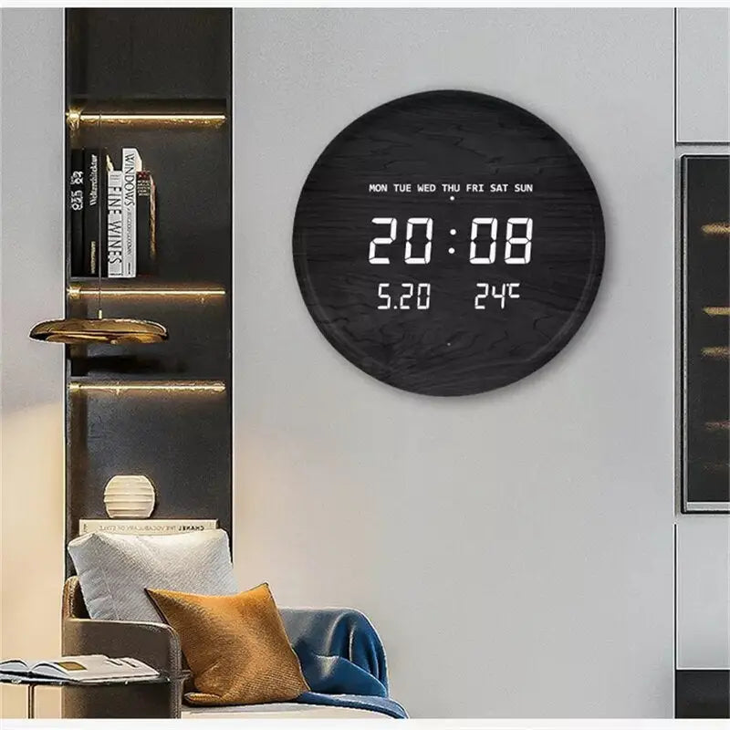 LED-design-seinäkello – kuva 3