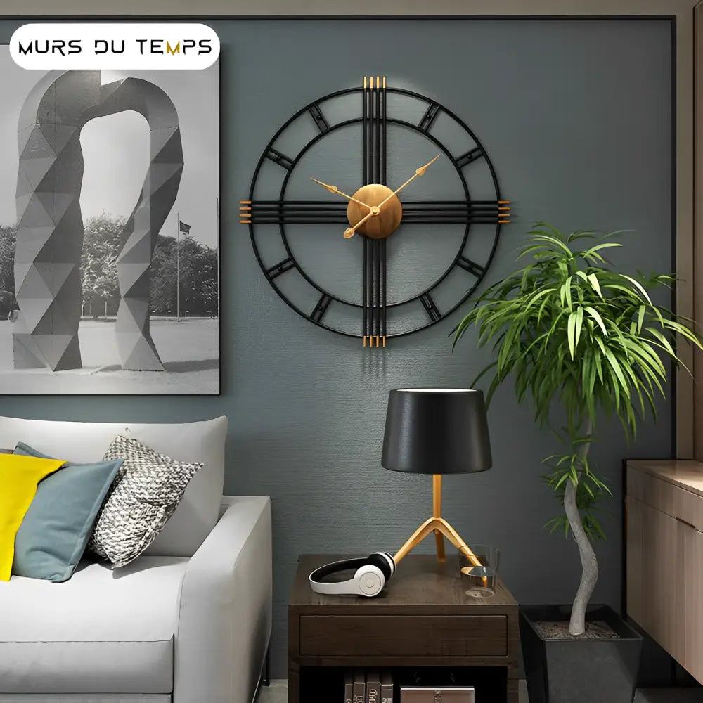 Teollinen design-seinäkello – kuva 3