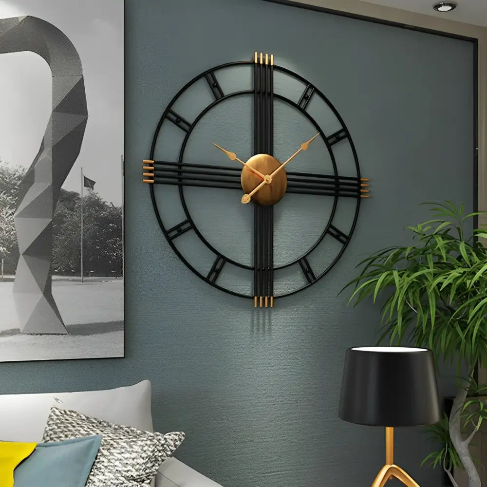 Teollinen design-seinäkello – kuva 2