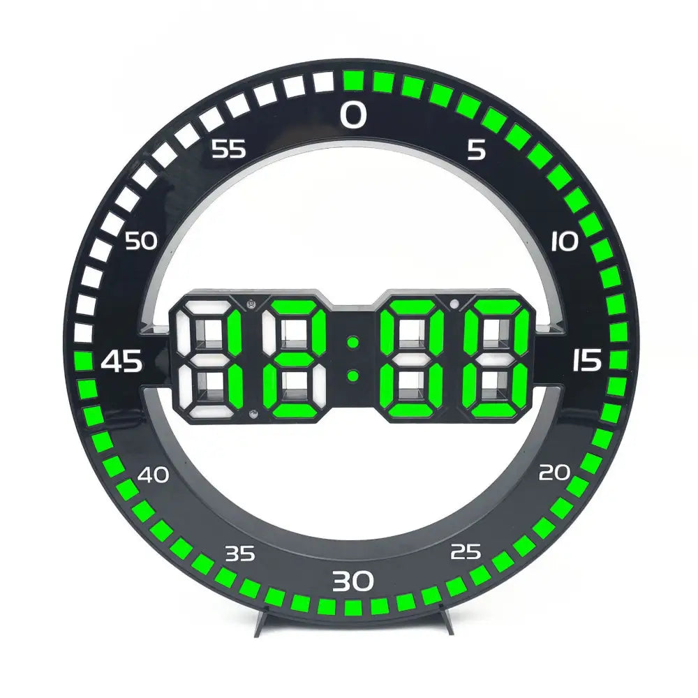 3D LED-seinäkello – kuva 9