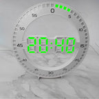 3D LED-seinäkello – kuva 4