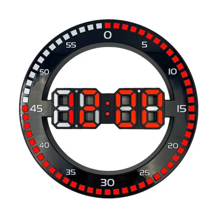 3D LED-seinäkello – kuva 7