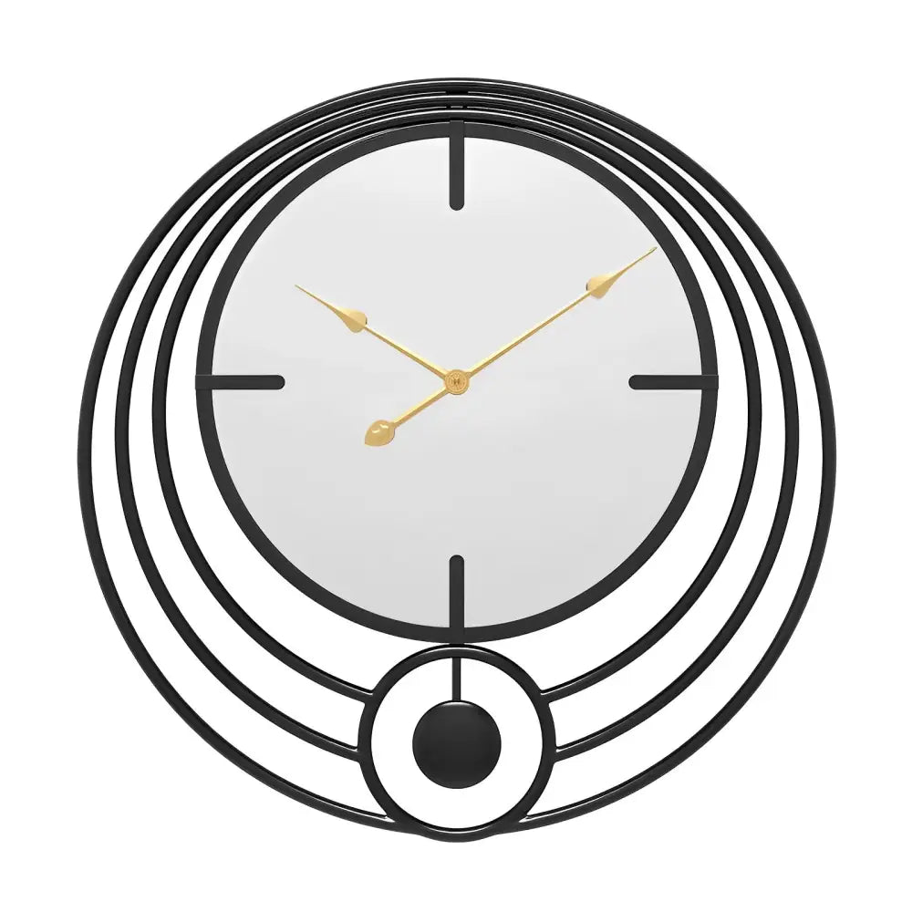 Peili- ja ympyrädesign-seinäkello – kuva 10