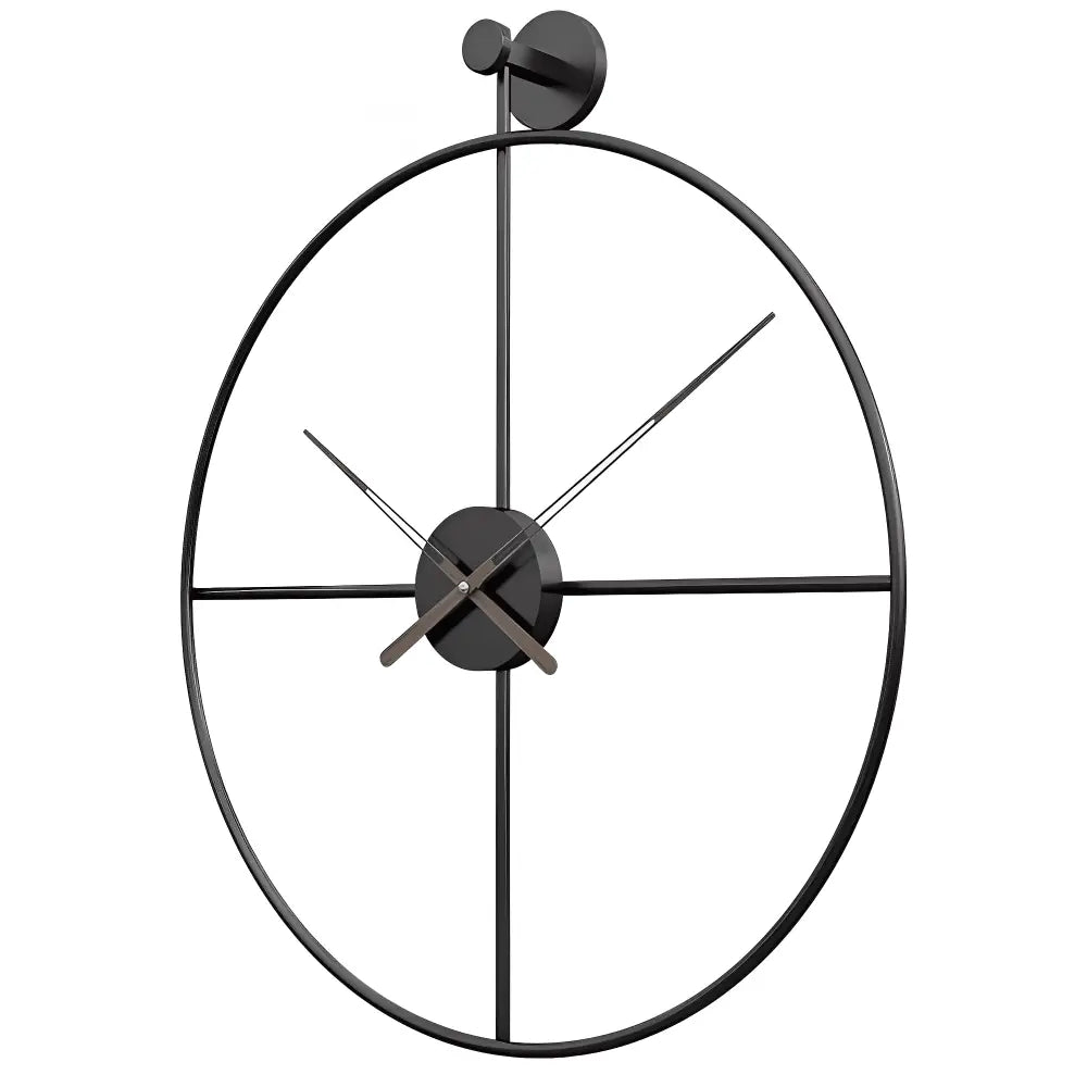 Risteävien ympyröiden design-seinäkello – kuva 8