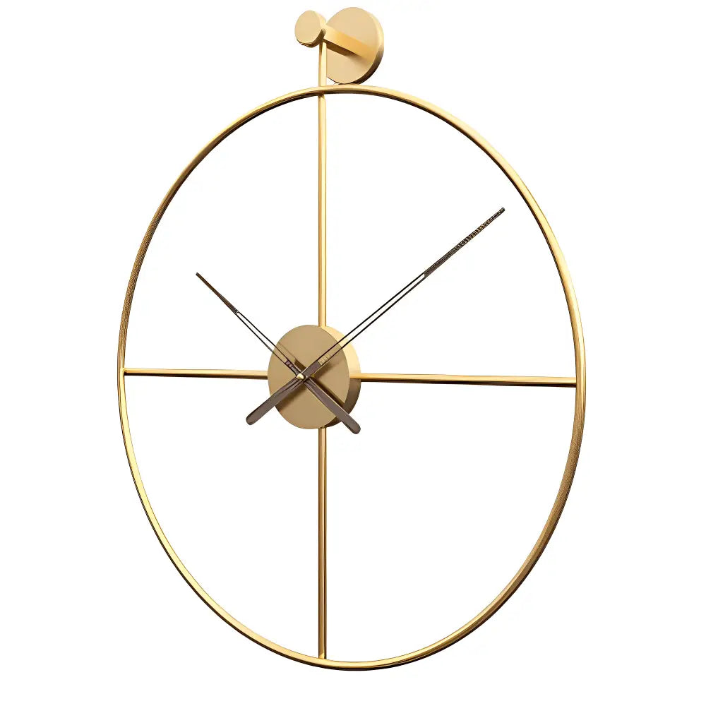 Risteävien ympyröiden design-seinäkello – kuva 7