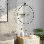 Risteävien ympyröiden design-seinäkello – kuva 4