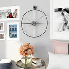 Risteävien ympyröiden design-seinäkello – kuva 2