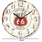 Route 66 -seinäkello – kuva 5