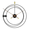 Moderni geometrinen seinäkello – kuva 6