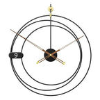 Moderni geometrinen seinäkello – kuva 6