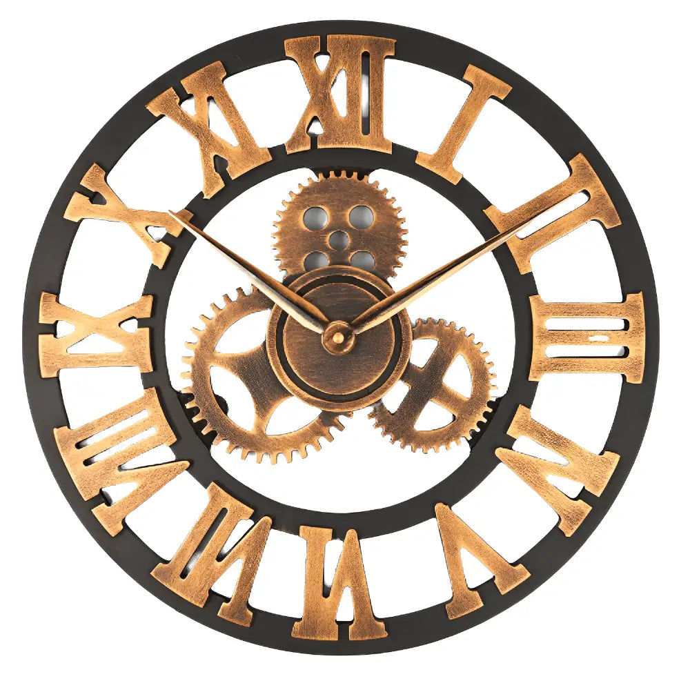 Steampunk-ratasseinäkello – kuva 6