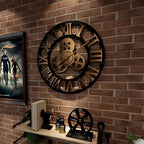 Steampunk-ratasseinäkello – kuva 2