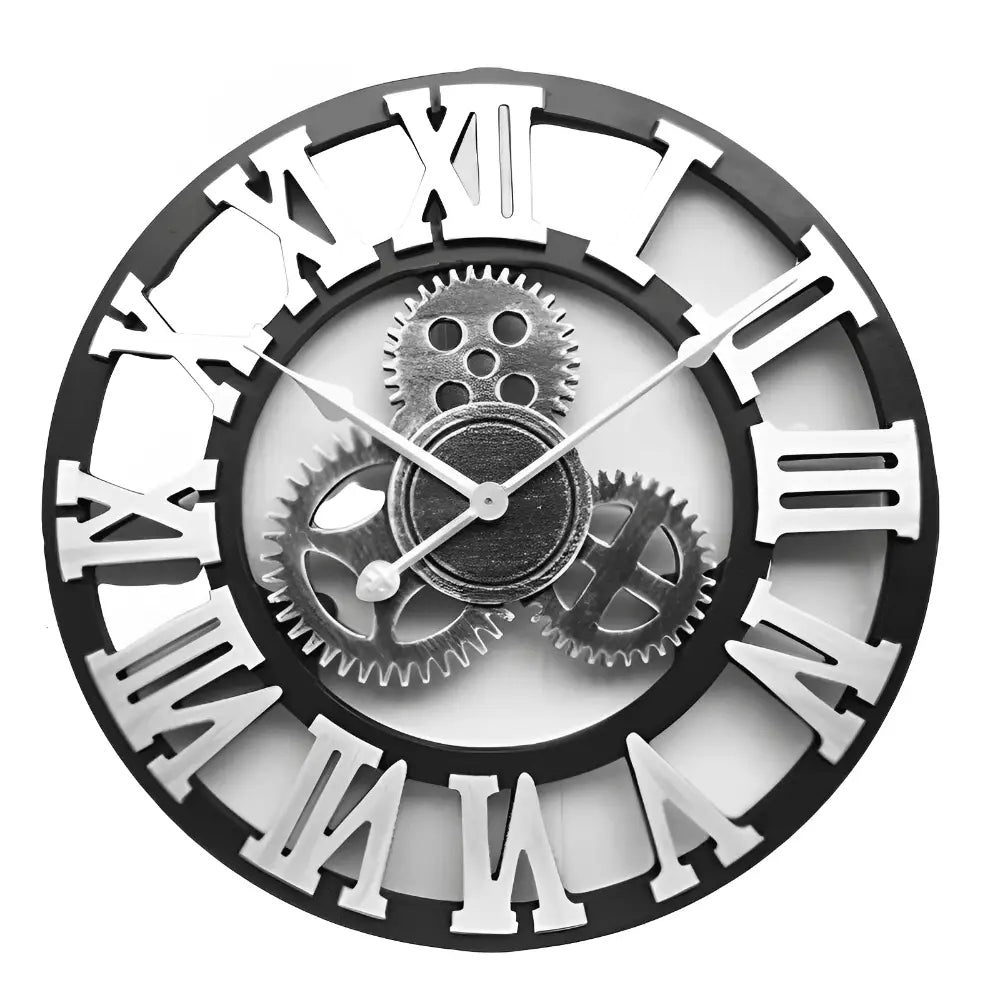 Steampunk-ratasseinäkello – kuva 5