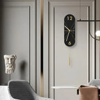 Design-seinäkello heilurilla – kuva 2